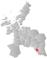 Røros bergstad within Sør-Trøndelag