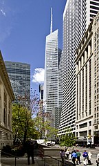 Bank of America Tower y 1095 Avenue of the Americas al fondo.