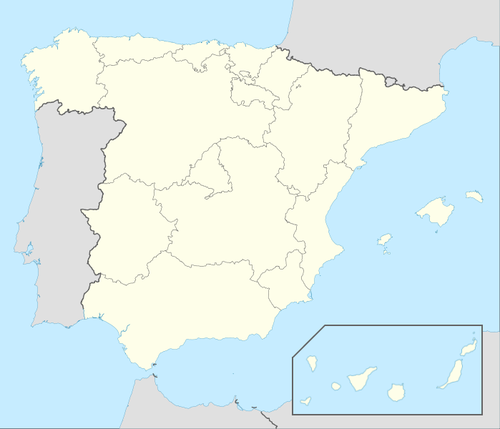 Primera División de España 1984-85 está ubicado en España