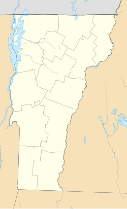 Websterville ubicada en Vermont