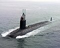 USS Virginia keer terug na die General Dynamics Electric skeepwerf