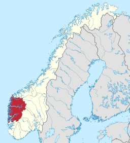 Vestland fylke i Norge