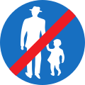 17c: End of footpath - Track only for pedestrians