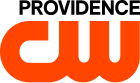 The CW network logo with the word Providence above it in a sans serif.