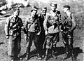 Members of the Prešeren brigade, 1944 Štab 2. bataljona Prešernove brigade, 1944