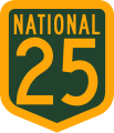 National highway marker