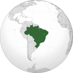 Местоположение на Бразилия