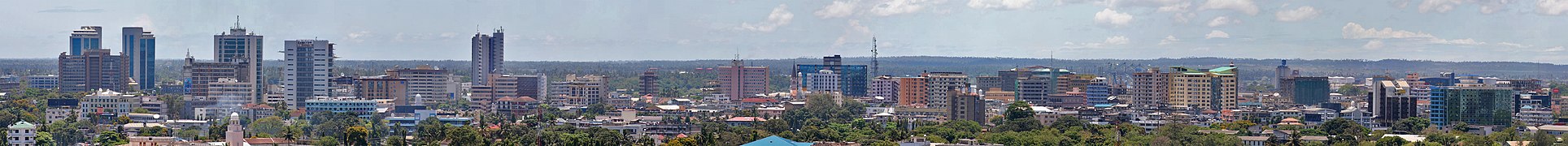 Dar es Salaam city skyline