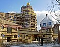 Waldspirale, Darmstadt -- Friedensreich Hundertwasser