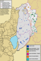 Demographic map of Quneitra Governorate (Golan Heights) today (excludes any permanent depopulation or repopulation that might have happened during the Syrian civil war