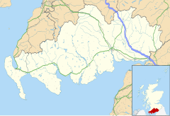 Kirkmabreck is located in Dumfries and Galloway