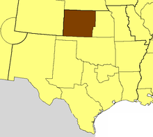 Location of the Diocese of Western Kansas