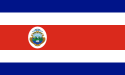 Flagg Kosta Rika