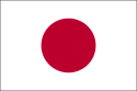 Centered deep red circle on a white rectangle[2]