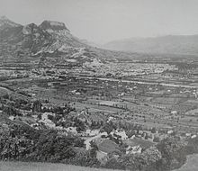 Panoràmma de Grenoble into 1929.