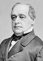 Black-and-white photographic portrait of Hannibal Hamlin