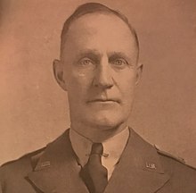 Head and shoulders portrait of Brigadier General Harry Chamberlin as commander of the 4th Cavalry Brigade in 1941