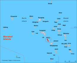 Namu – Localizzazione