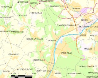 Carte de la commune.