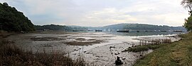 The ship graveyard on the Blavet river