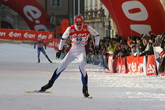 I substantially expanded the article on cross-country ski racing.