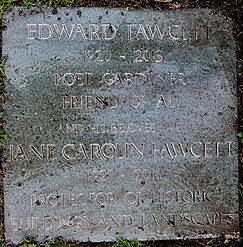 Memorial to Edward and Jane Fawcett