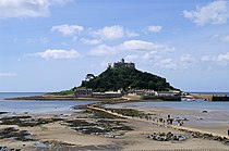 St Michael's Mount bij eb