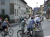 Die Deutsche Weinstraße am autofreien Sonntag in Deidesheim