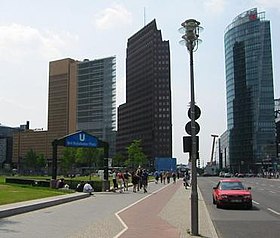 Потсдамская площадь. Вид с Лейпцигской площади