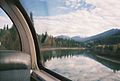 North Thompson River as seen from the train.