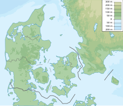 EKYT på kartan över Danmark