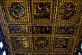 Die Kassettendecke des Salone dei Cinquecento im Palazzo Vecchio