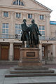 Goethe- & Schiller Denkmal auf dem Theaterplatz