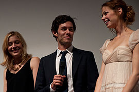 Greta Gerwig, Adam Brody, Analeigh Tipton 2011.jpg