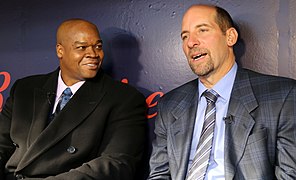 Hall of Famers Frank Thomas and John Smoltz chat (22195767113).jpg