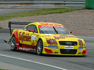 In Audi DTM-race-auto