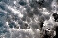 Mammatus clouds