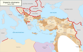 El Imperio otomano en 1900
