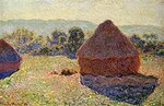 Thumbnail for File:Monet - grainstacks-in-the-sunlight-midday-1891.jpg