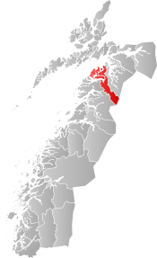 Hamarøy within Nordland