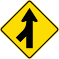 (W11-6/PW-4) Merging traffic from left