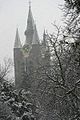 Oude Kerk in wintertime