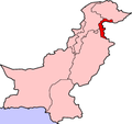 Provinsen Azad Kashmir.