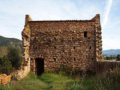 Vue occidentale de l'ancienne cathédrale Sant' Appiano.