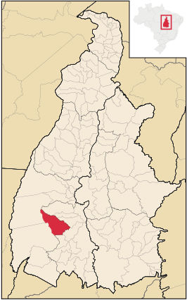 Kaart van Dueré