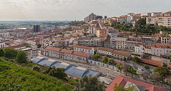 Vista de Coímbra desde la Universidad.