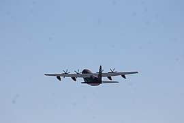 79th RQS HC-130J After Take-Off (2) - Aviation Nation 2019.jpg