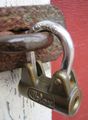 Abloy padlock