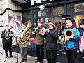 German brass band in Dresden
