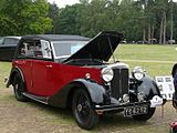 1936 Martin Walter Wingham 4-dr all-weather body on a Daimler Fifteen chassis